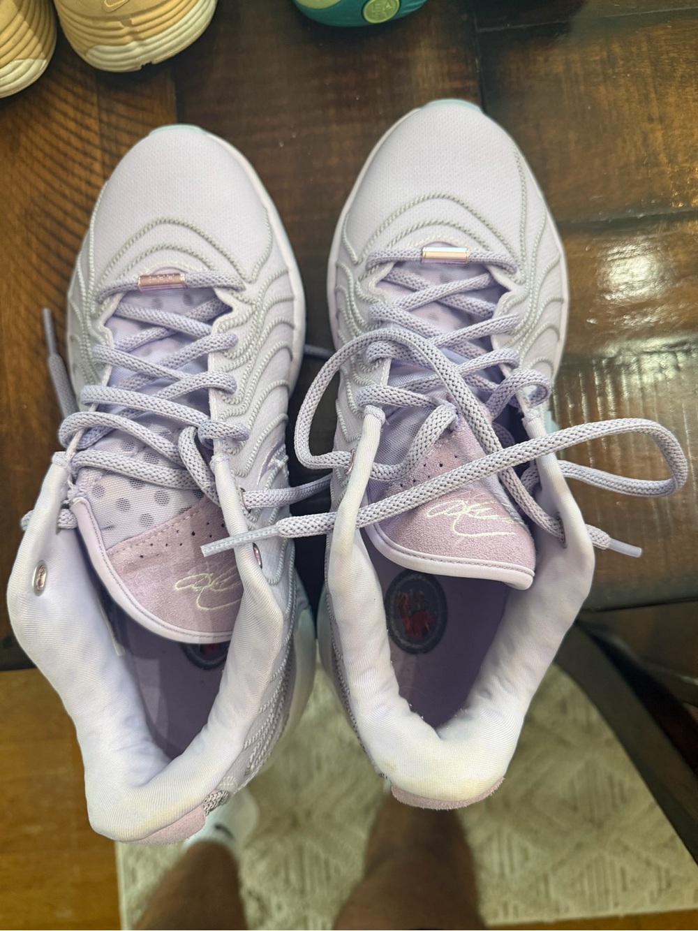 Nike Lebron 21 Serenity Easter sneakers in purple & pink #basketball #lebron